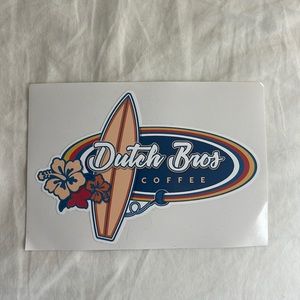 Dutch Bros sticker